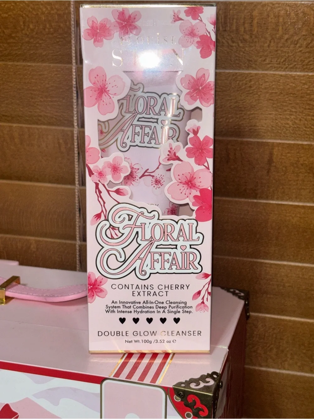 P.Louise Cherry Blossom Skincare & Tumbler Gift Set